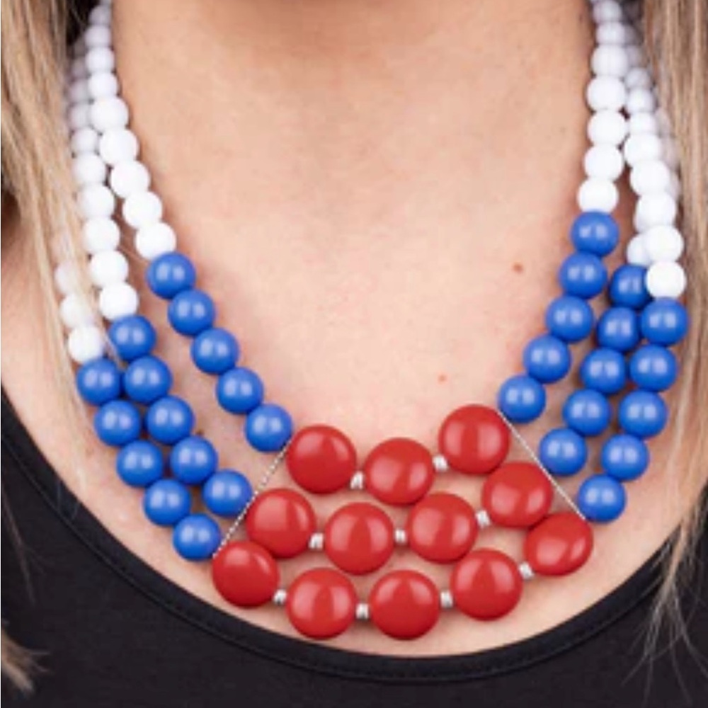 Multi Beads Necklace NWT